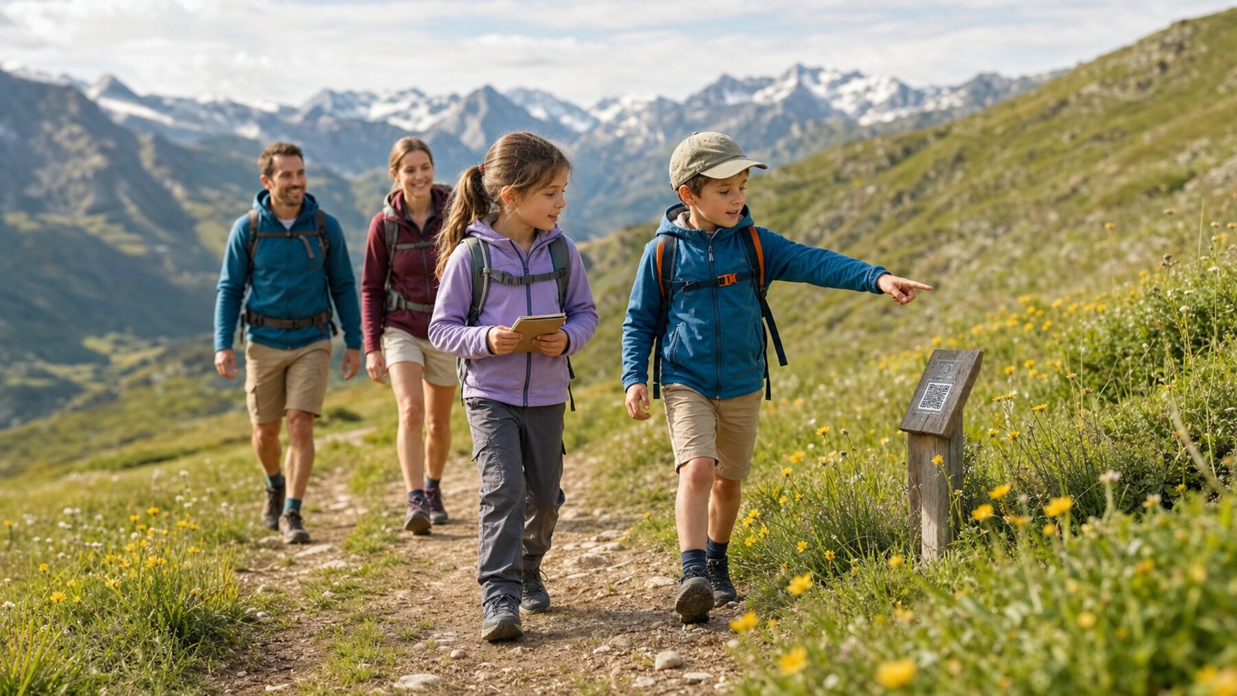 Les bienfaits de la randonn&eacute;e chez les enfants de 5 &agrave; 10 ans
